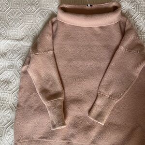 Free People Turtle Neck Tunic Sweater